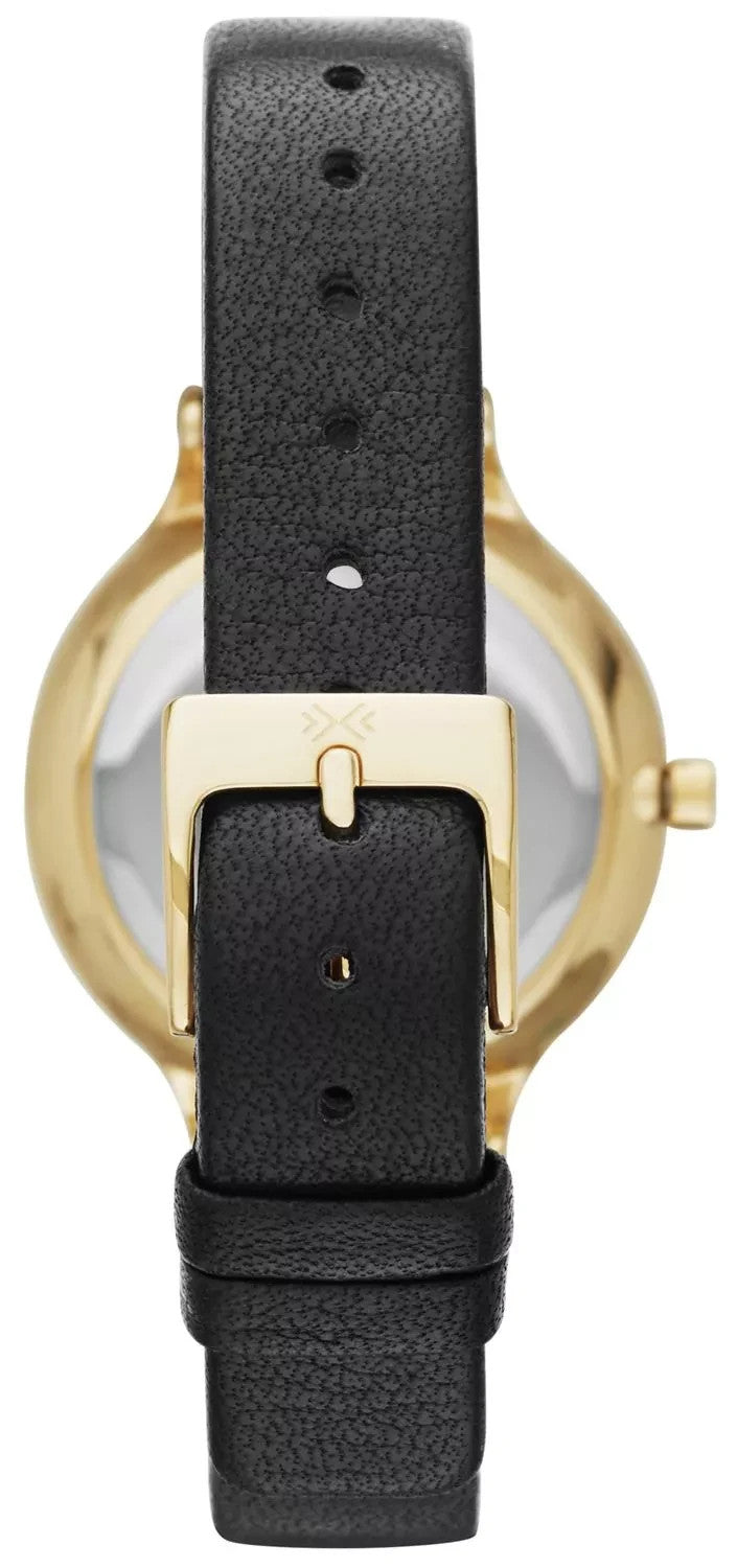 Skagen SKW2266 Black Leather Analog Dial Quartz Women's Watch – view 2