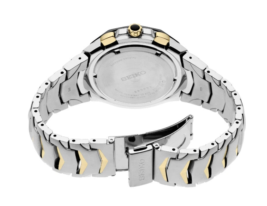 Seiko Coutura Black Dial 45.5mm Stainless Steel Band Quartz SRWZ26 Men's Watch – view 2