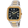 Fossil Crosby Quartz Black Dial Two-Tone FS6123 Men's Watch