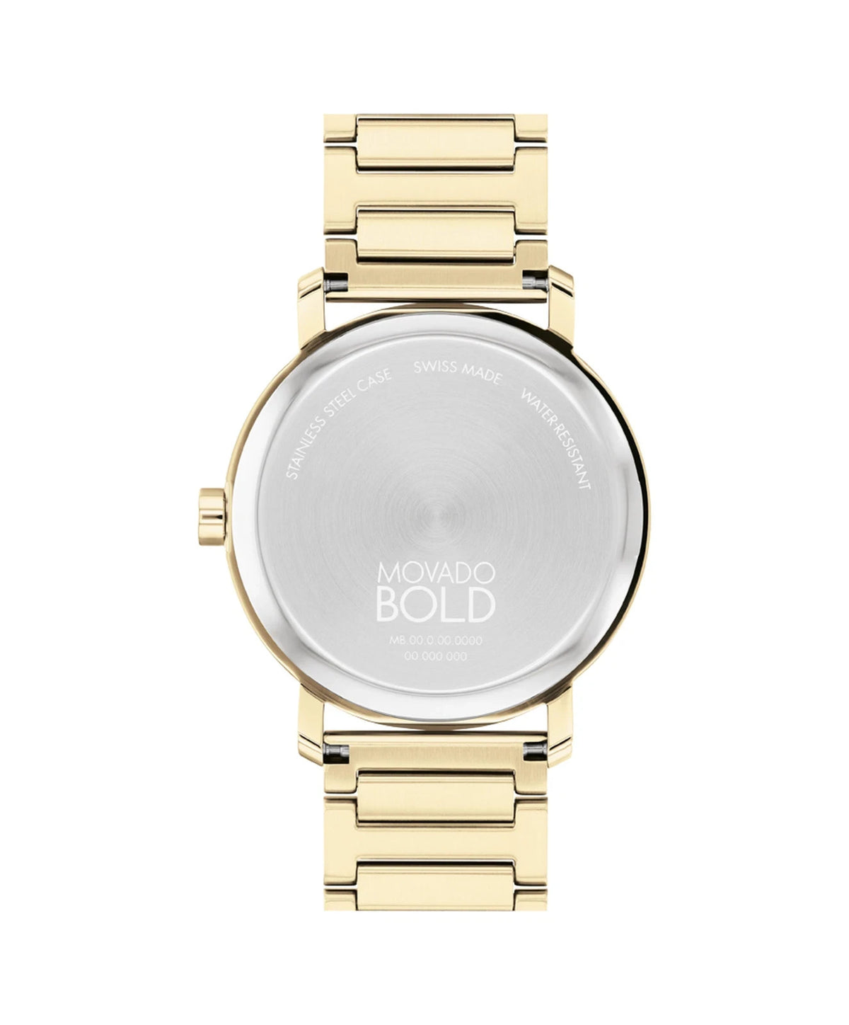 Movado Bold Evolution 2.0 Stainless Steel Gold Tone 40mm 3601095 Unisex Watch – view 3