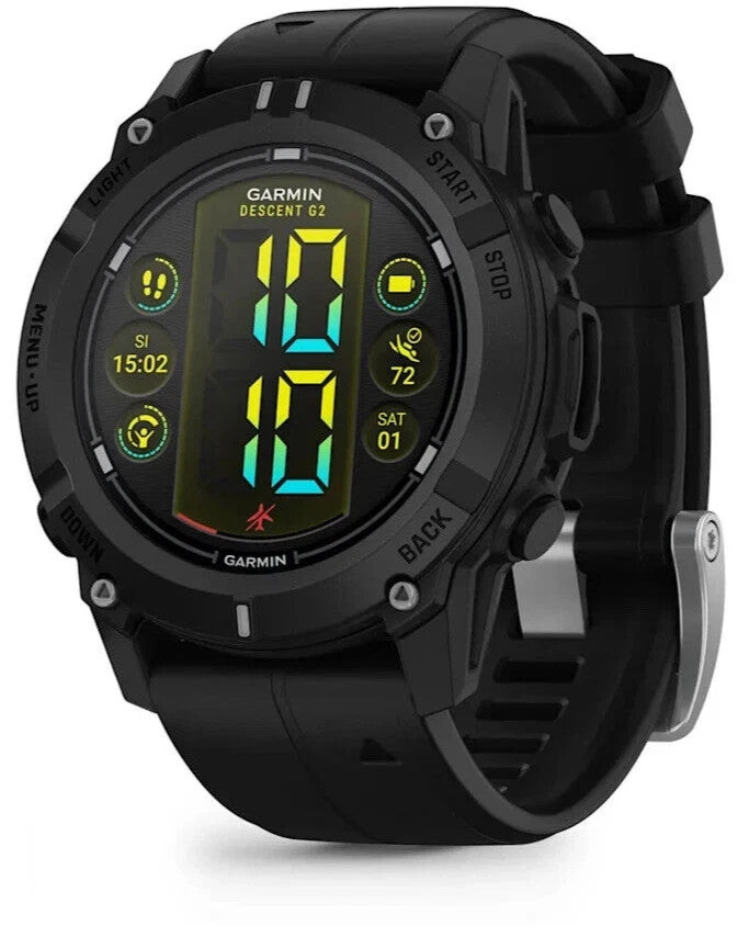 Garmin Descent G2 -Style 1.2" AMOLED Dive Computer Smartwatch Watch