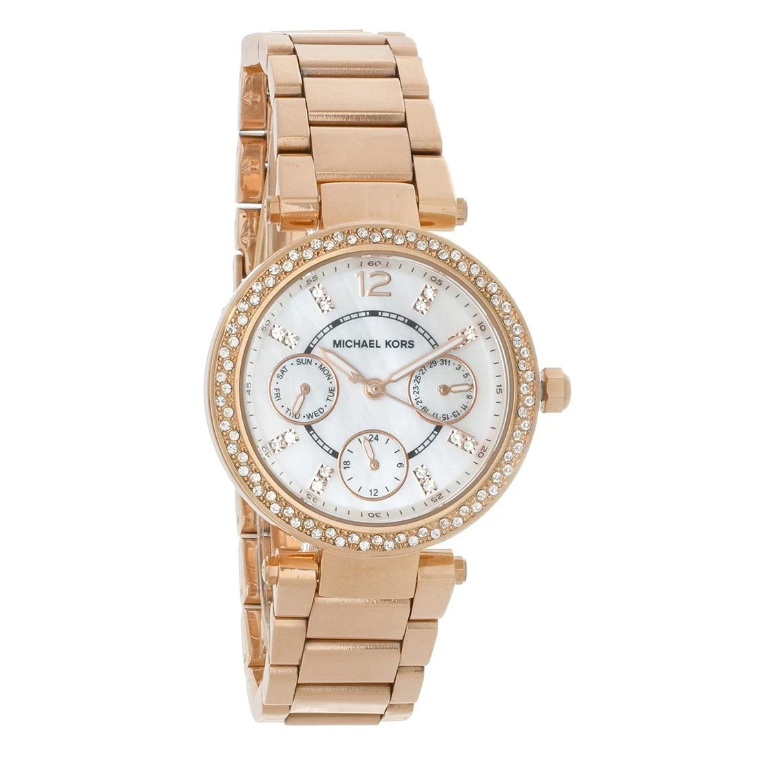 Michael Kors Parker Paved Gold Tone Stainless Quartz MK5616 Women's Watch