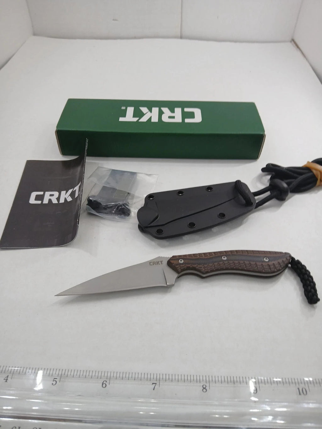 Crkt S.p.e.w. Knife Small Pocket Everyday Wharncliffe (3" Bead Blast) 2388