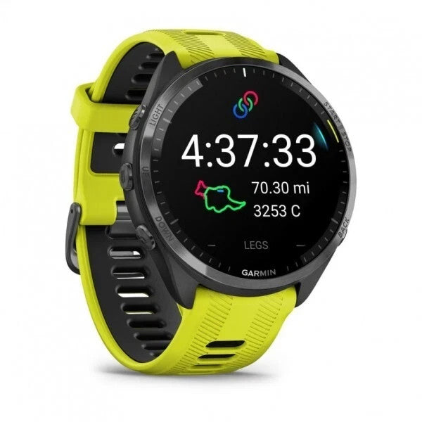 Garmin Forerunner 965 Amp Yellow GPS Running Smartwatch 010-02809-02 Open Bo Unisex Watch – view 2