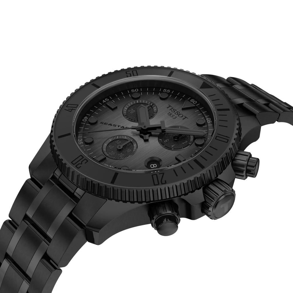 Tissot Seastar 1000 Chronograph 38mm Quartz Black Dial T120.217.33.061.00 Men's Watch – view 3