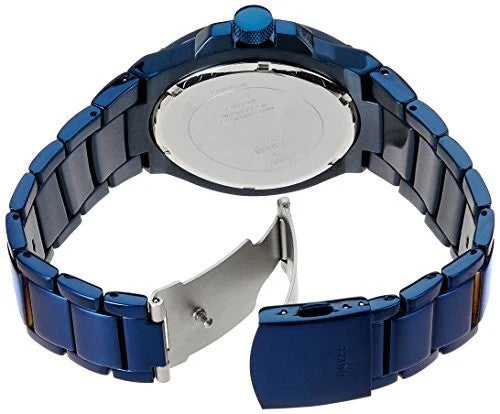 Guess W0218G4 Multi Function Blue Dial Stainless Steel Analog Men's Watch – view 2