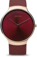 Bering 13338-Charity Charity Polished Rose Gold Case Women's Watch