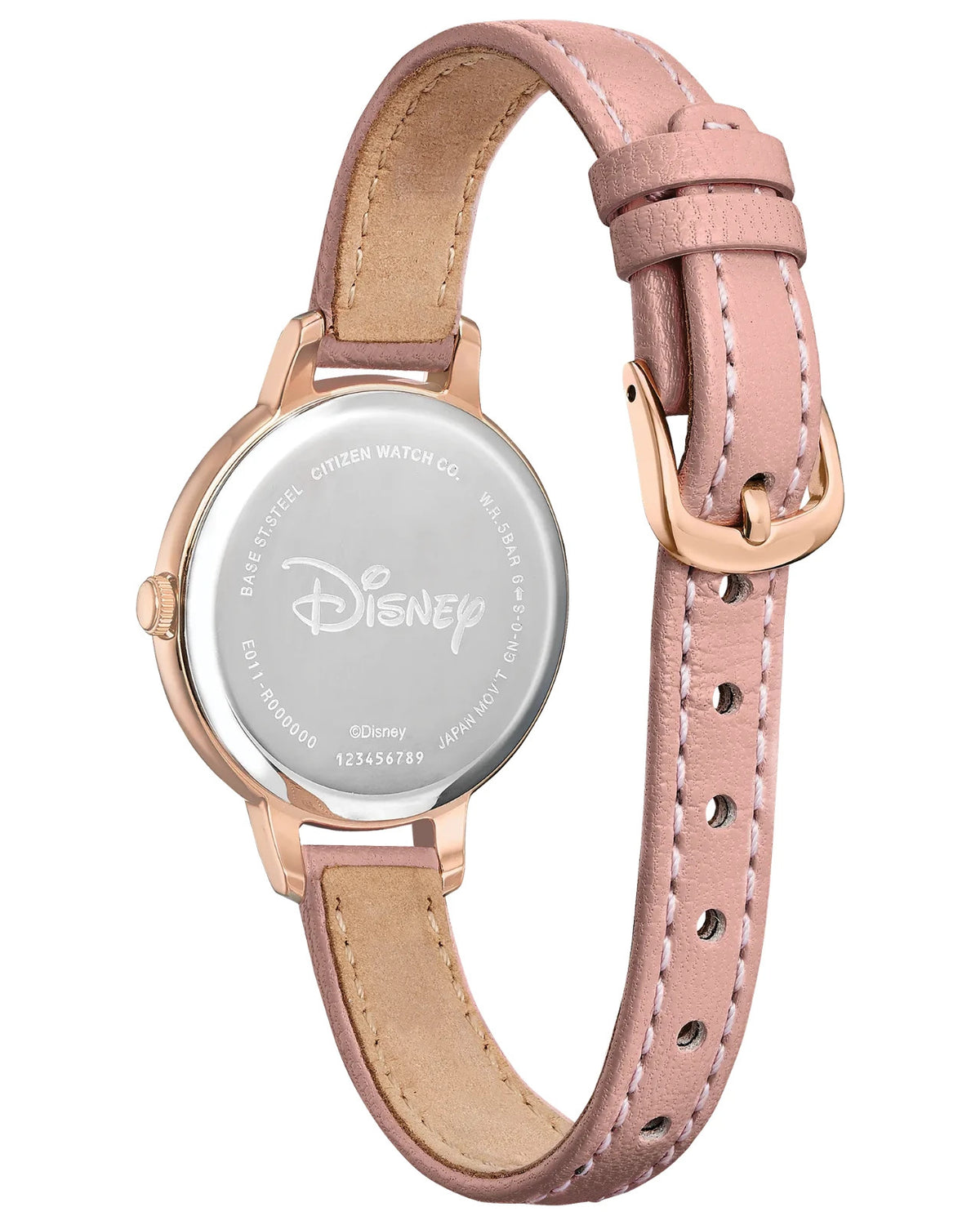 Citizen Disney Eco-Drive Minnie Mouse Pink Date Japan EW2448-01W Women's Watch – view 2