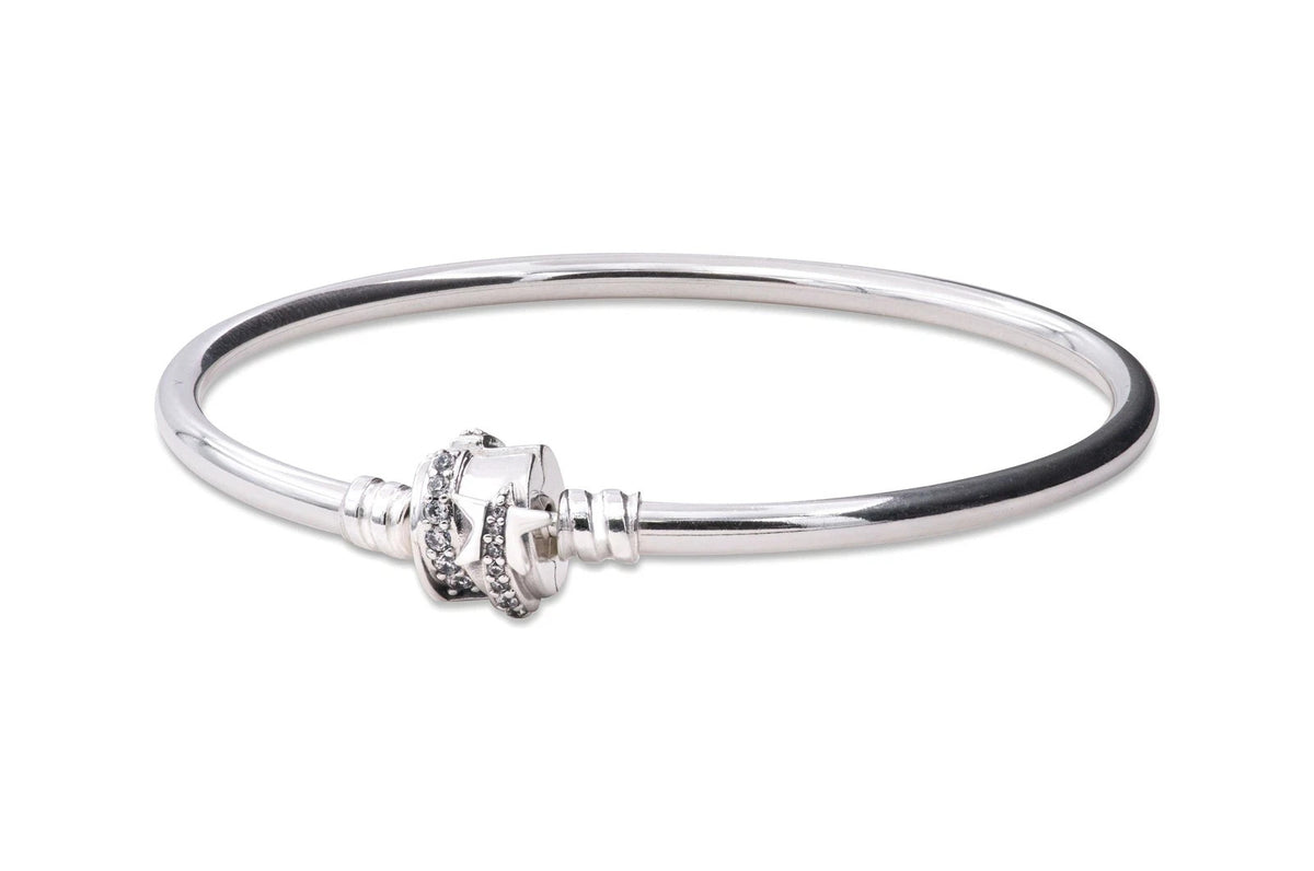 Pandora Moments Sparkling Shooting Star Clasp Bangle 592733C01-19