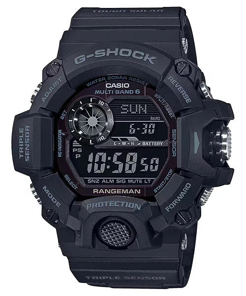 Casio G-Shock GW-9400 Series Black Resin GW9400-1B Women's Watch