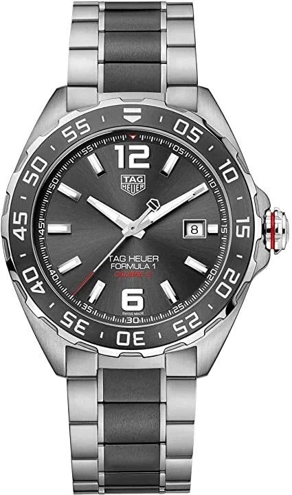 TAG Heuer Formula 1 Automatic 43mm Steel & Ceramic WAZ2011.BA0843 Men's Watch