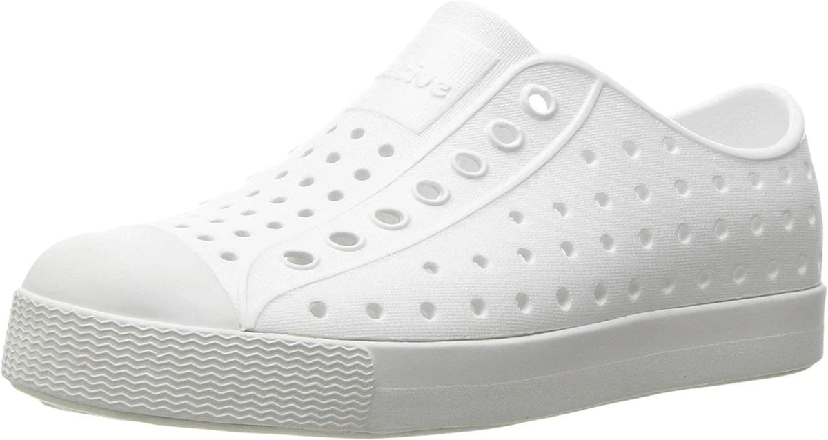 Native Kids Jefferson Waterproof Slip-On Regular Sneakers White Size 33.5 Eur