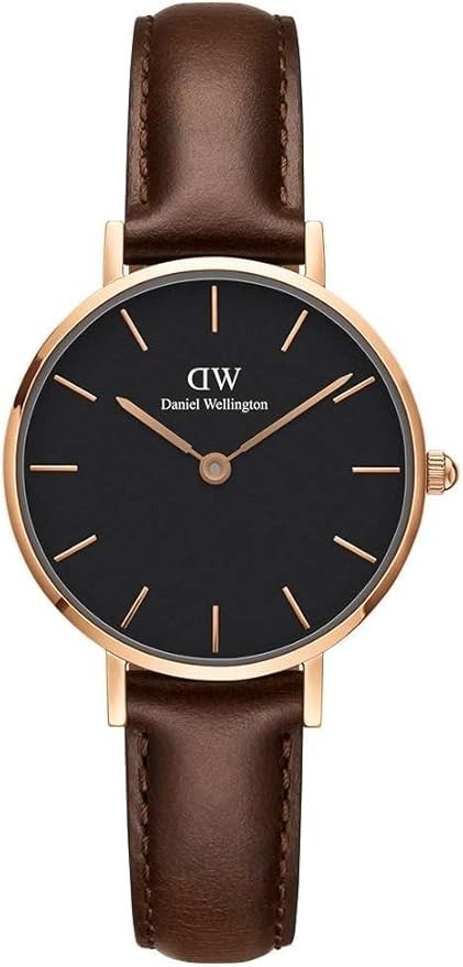 Daniel Wellington DW00100221 Quartz Movement Analog Display Black Unisex Watch