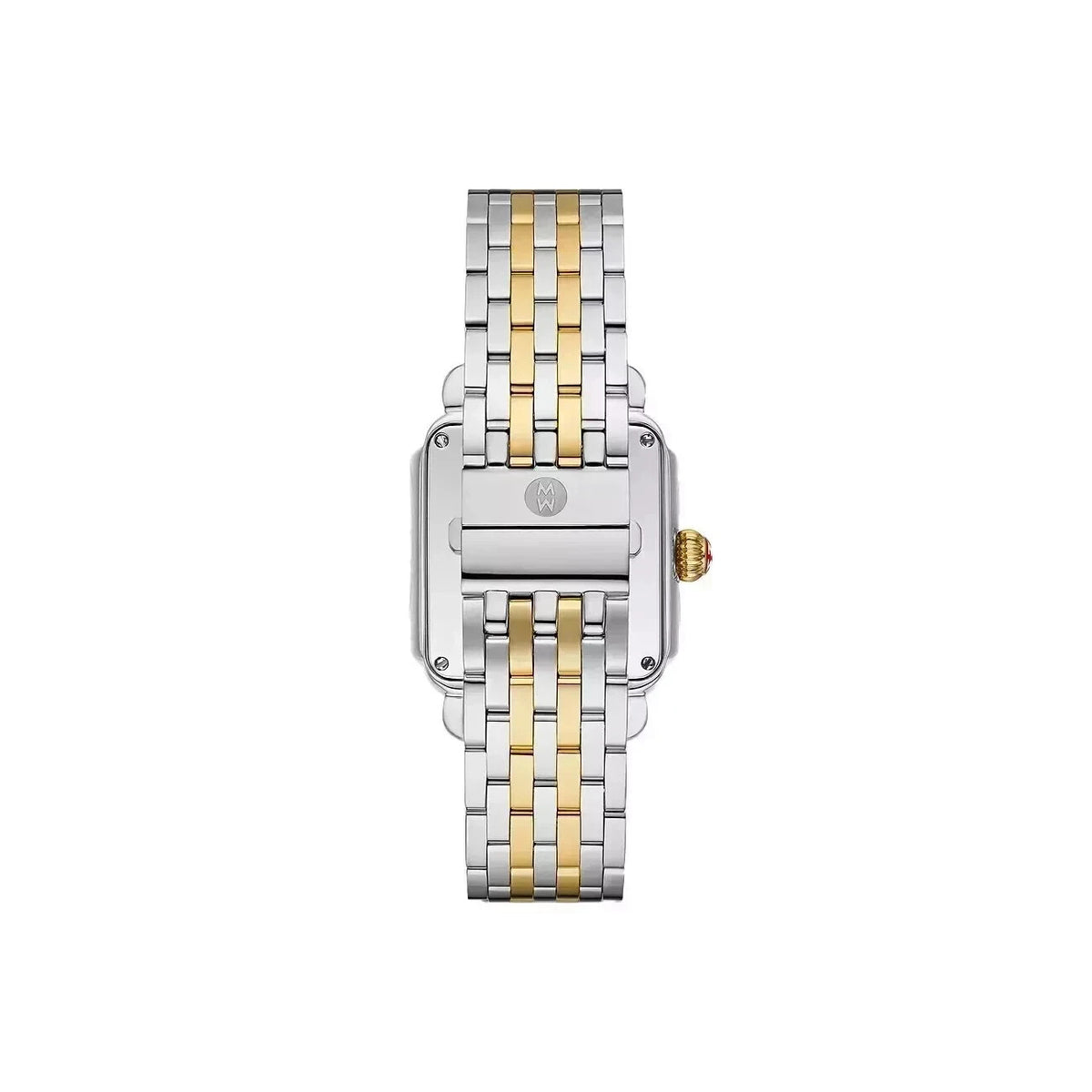 Michele Deco Mid Diamond MOP Dial Gold Two Tone MWW06V000042 Women's Watch – view 3