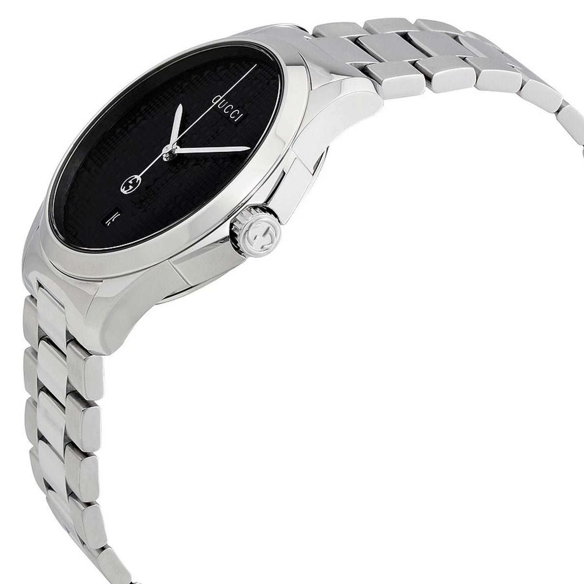 Gucci G-Timeless Black Dial Stainless Steel YA126460 Original Men's Watch – view 2
