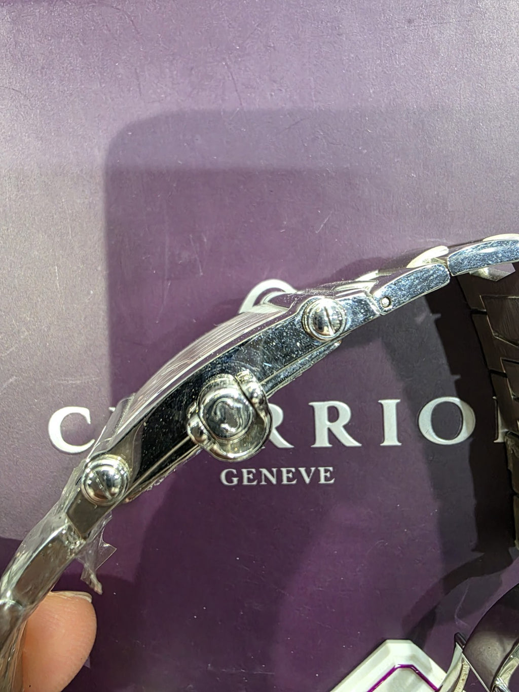 Charioor Philippe Charriol Columbus Quartz Stylish Design with Bold Bracelet Women's Watch – view 5