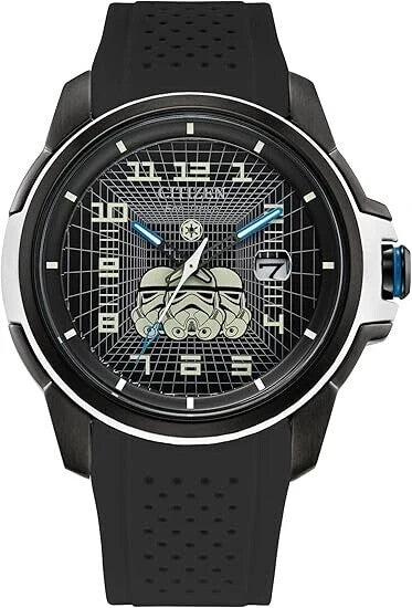 Citizen Imperial Stormtrooper Black Dial AW1659-00W Star Wars Men's Watch