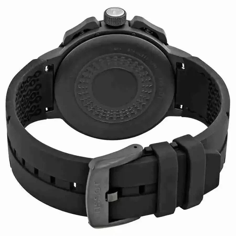 Tissot T-Race T111.417.37.441.03 Gray Dial Silicone Strap Men's Watch – view 3