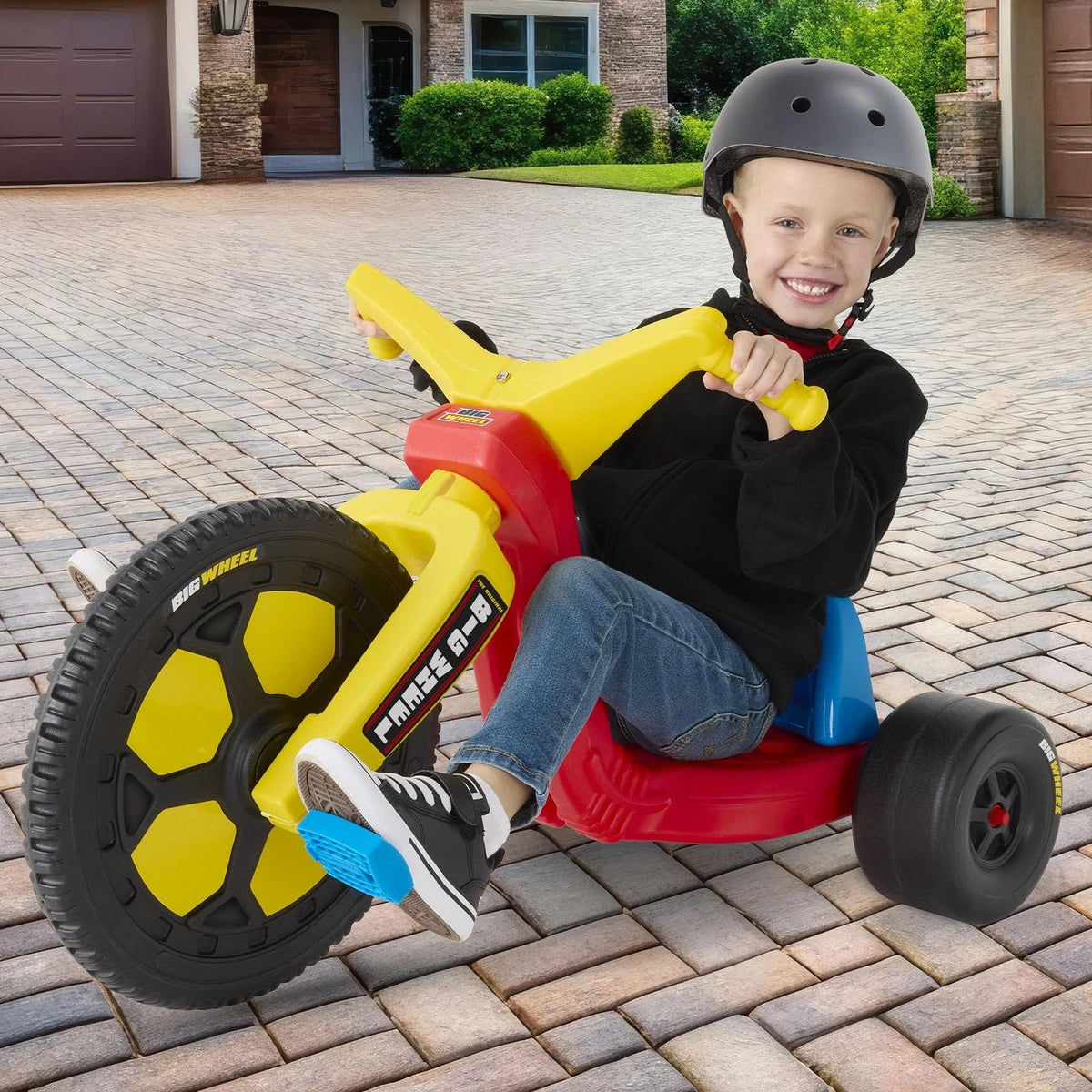 Big Wheel Schylling Chopper Bwchp Low-Riding Tricycle with Adjustable Seat – view 3