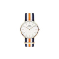 Daniel Wellington Classic Southport Rose Gold Orange Blue Men's Watch
