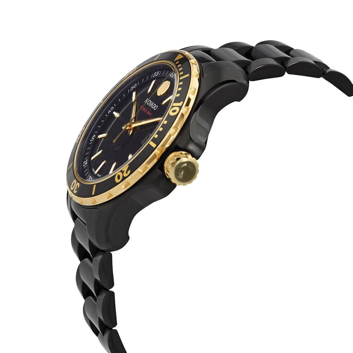 Movado Series 800 Gold & Black PVD 2600161 Quartz Men's Watch – view 2