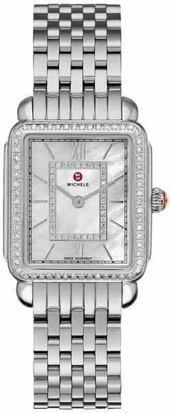 Michele Deco II Mid-Size Diamond Dial MWW06I000001 100% Auth Women's Watch – view 2