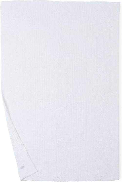 Barefoot Dreams Unisex CozyChic Ribbed Throw Blanket White 54"x72" – view 2