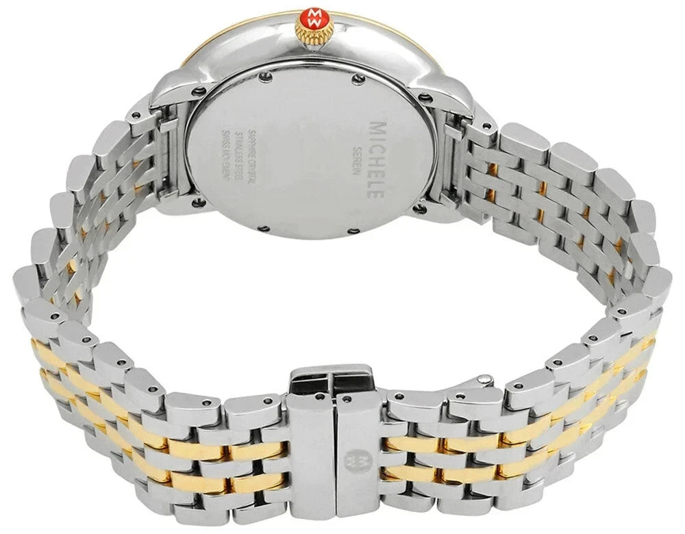 Michele Serein Mid Two-Tone With Diamond Sunray Dial MWW21B000148 Women's Watch – view 3