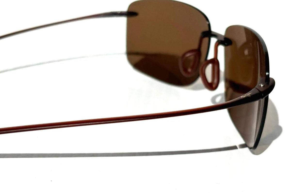 Maui Jim Hema Matte Rootbeer Polarized Hcl Bronze Lens Sunglass H443-26M – view 5