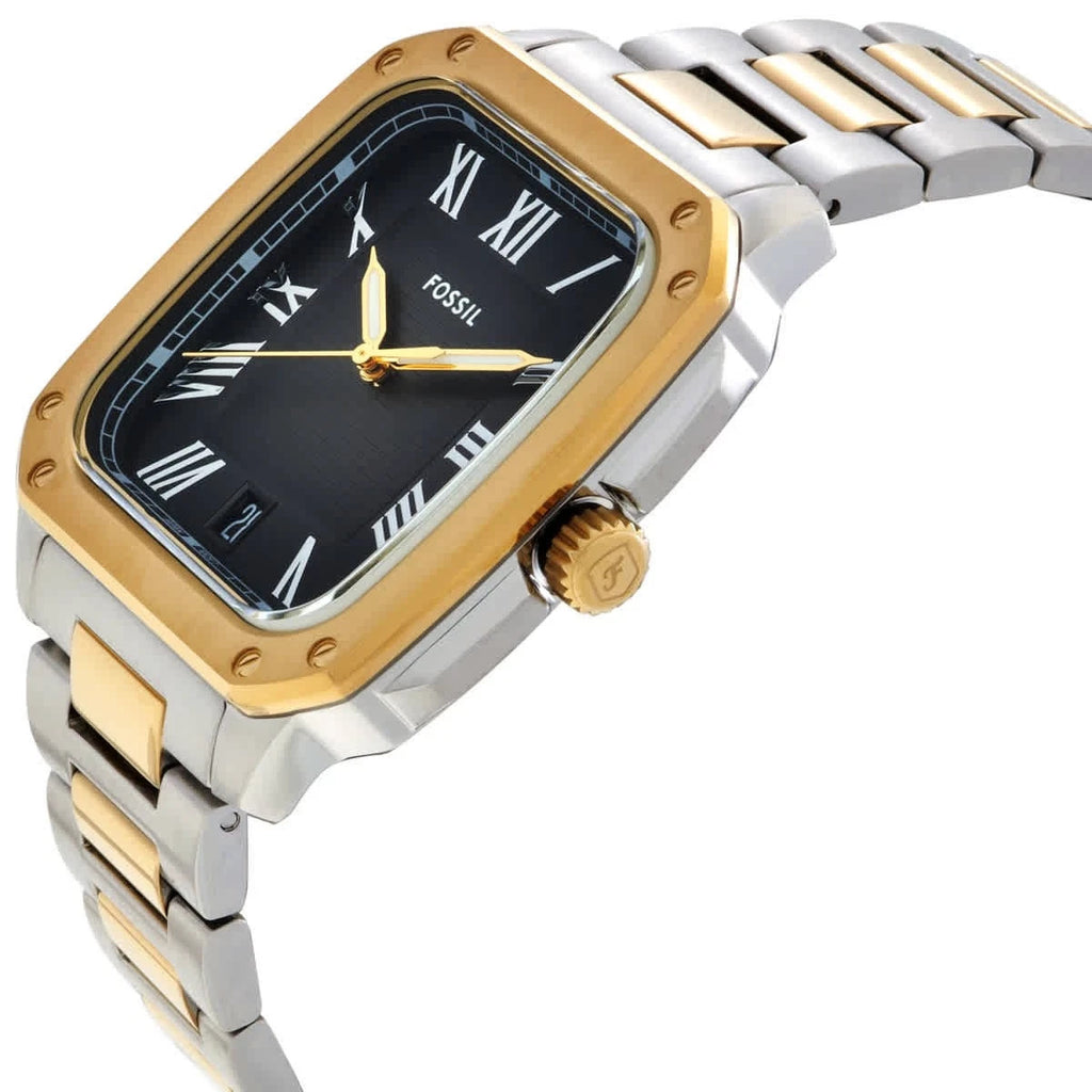 Fossil Crosby Quartz Black Dial Two-Tone FS6123 Men's Watch – view 2