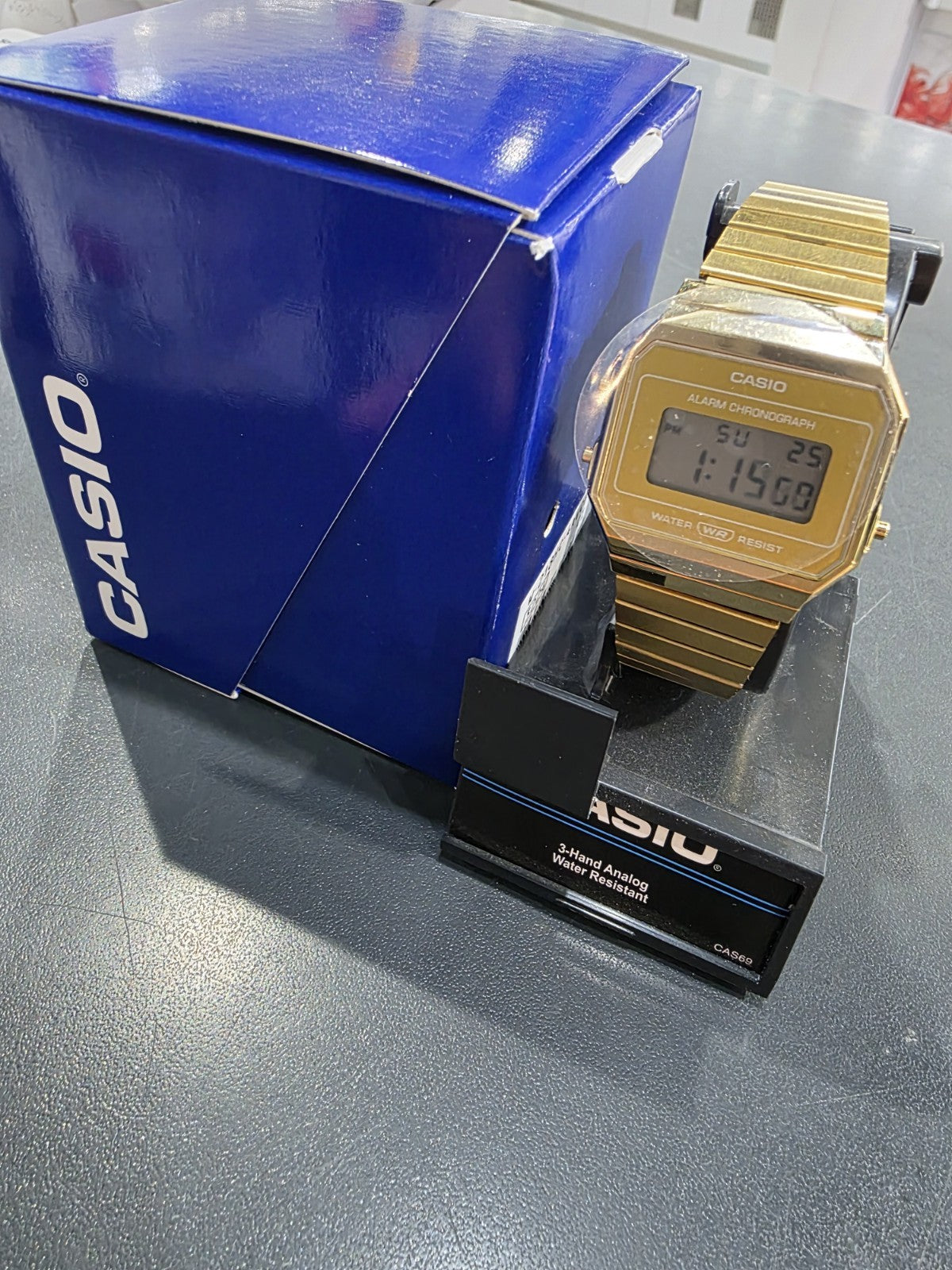 Casio Gold Color Vintage Series A700WEVG-9AVT Unisex Watch – view 3