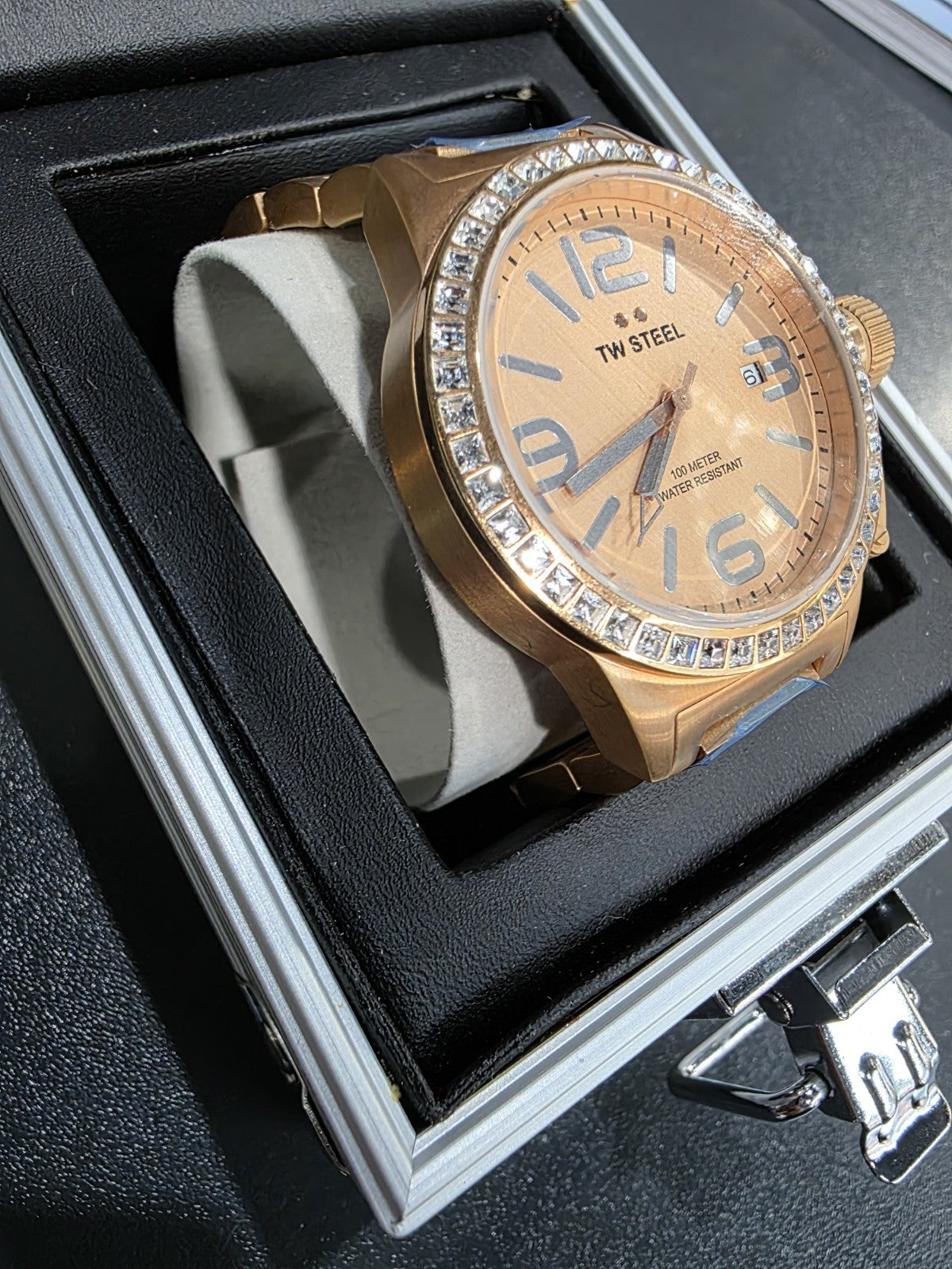 TW Steel 7325WT-134 Quartz Rose Gold Dial Men's Watch – view 3