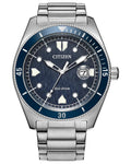 Citizen Terra Forse Eco-Drive Blue Dial AW1886-59L Men's Watch