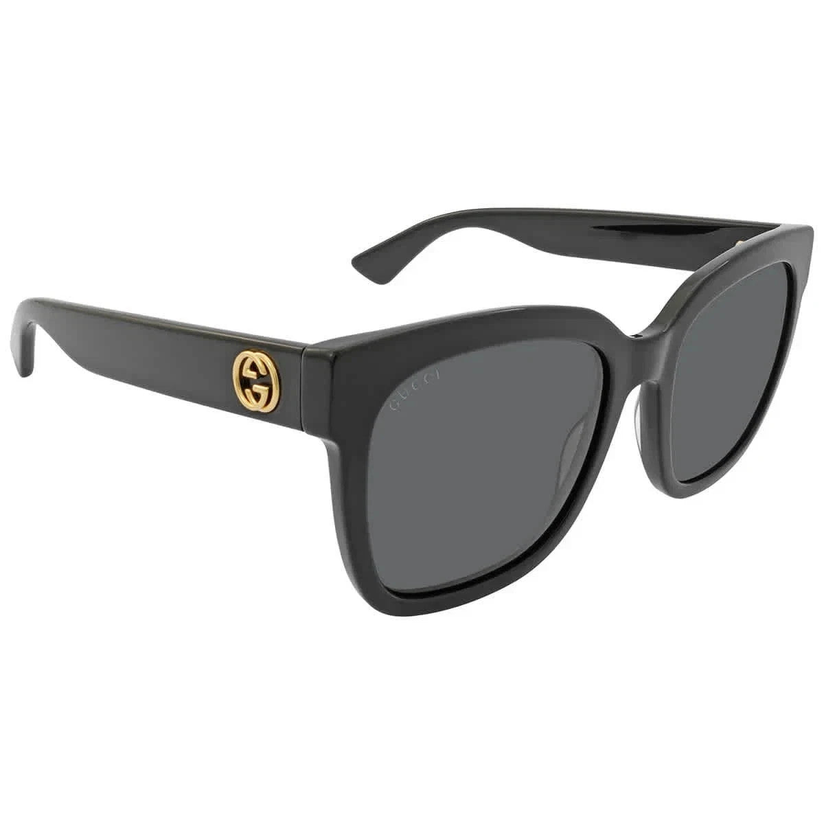 Gucci Grey Square Women's Sunglasses GG0034SN 001 54 GG0034SN 001 54 – view 2