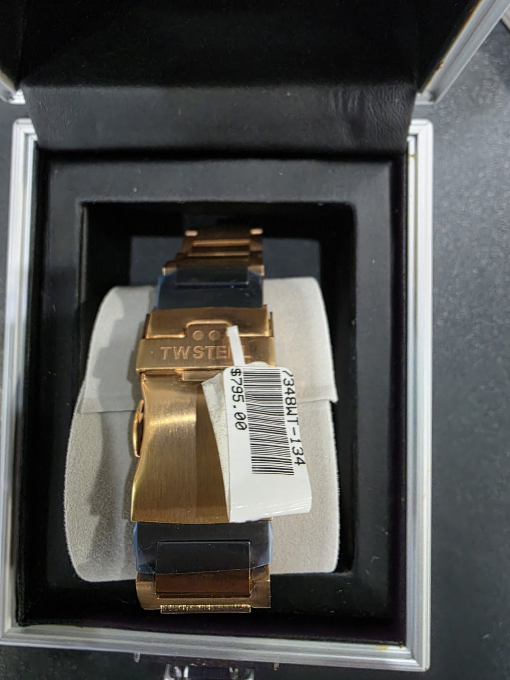 TW Steel 7348WT-134 Quartz Rose Gold Mother-of-Pearl Dial Men's Watch – view 5