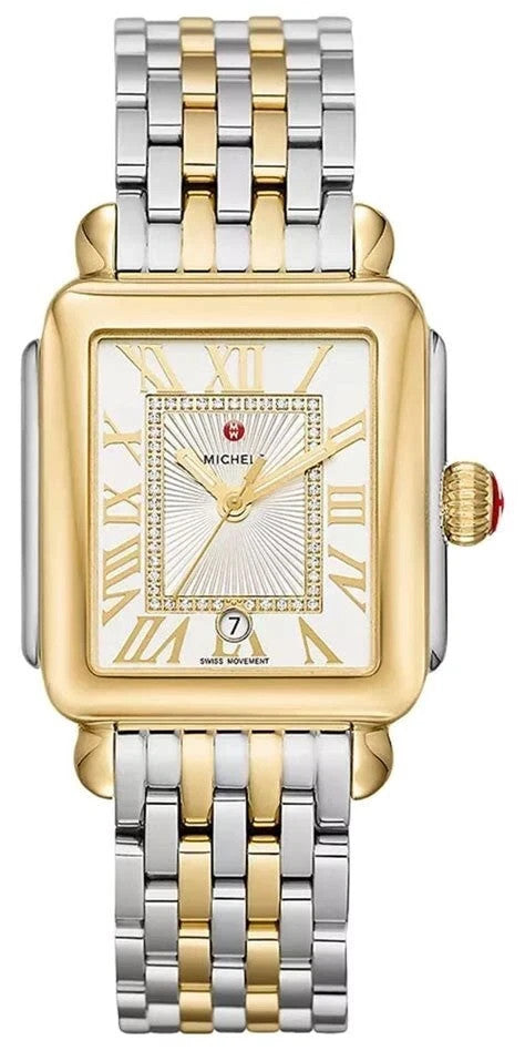 Michele Deco Madison Silver Dial MWW06T000147 Women's Watch