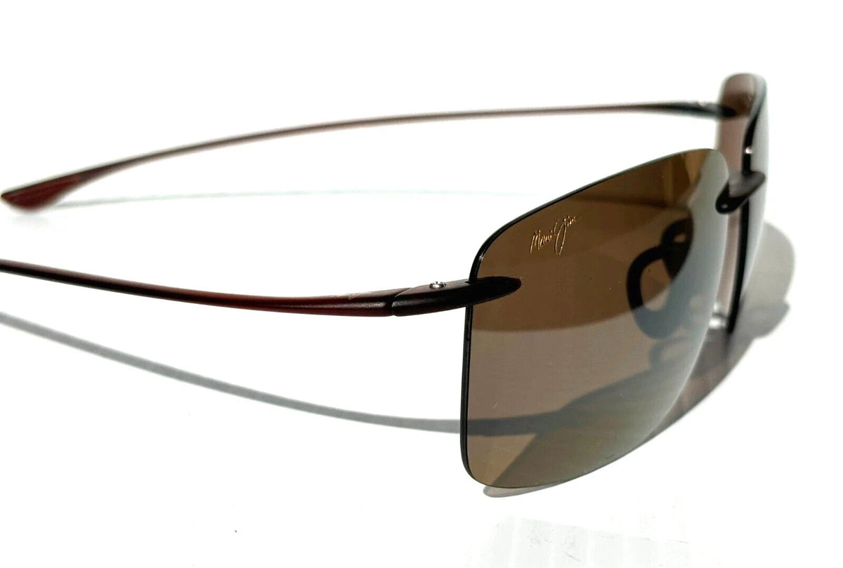 Maui Jim Hema Matte Rootbeer Polarized Hcl Bronze Lens Sunglass H443-26M – view 4