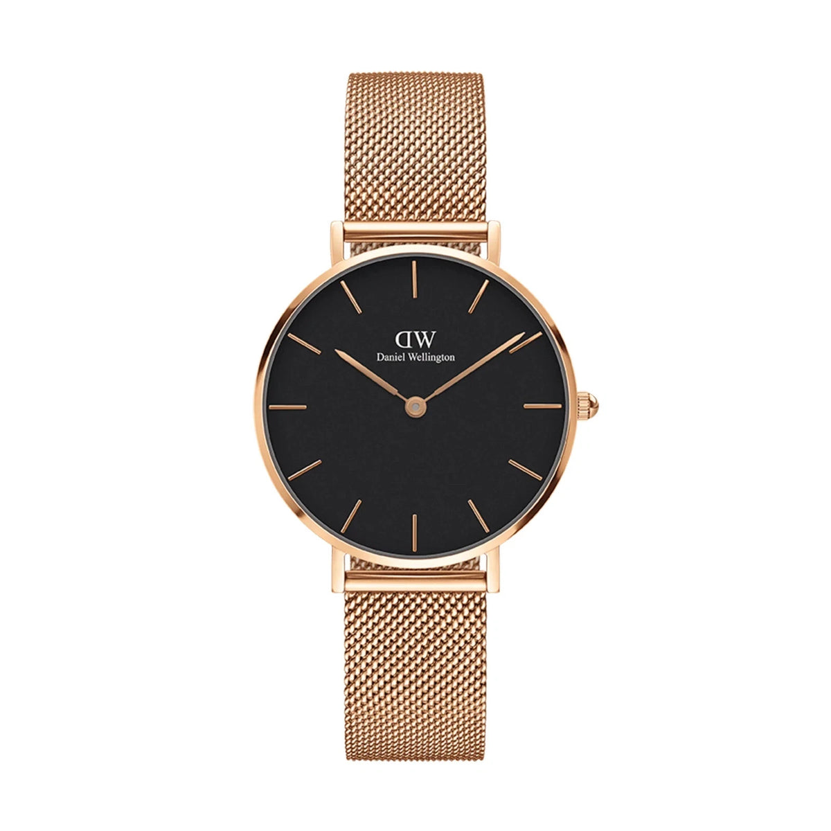 Daniel Wellington Petite 32mm Melrose RG Black DW00100161 Women's Watch
