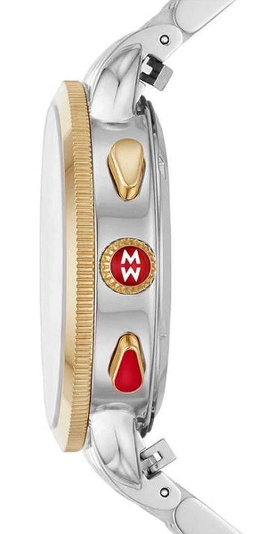 Michele Sport Sail Diamond MOP Dial Two-Tone Quartz MWW01C000142 Women's Watch – view 2