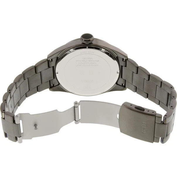Guess Gunmetal Gray Tone Stainless Steel Bracelet U0657G1 Unisex Watch – view 3