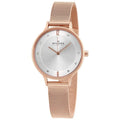 Skagen Anita Silver Dial Rose Gold-tone SKW2151 Women's Watch