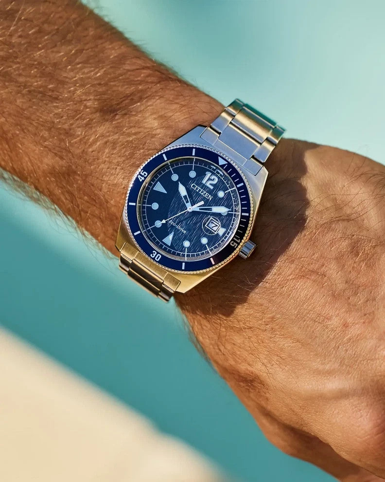 Citizen Terra Forse Eco-Drive Blue Dial AW1886-59L Men's Watch – view 4