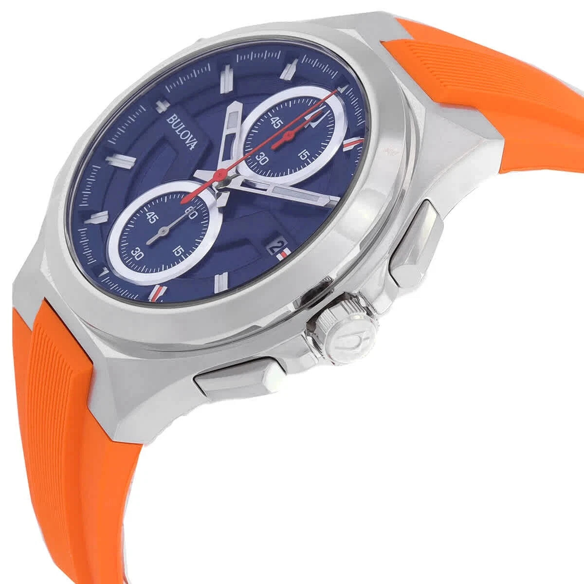 Bulova Maquina Quartz Blue Dial 96B407 Men's Watch – view 2