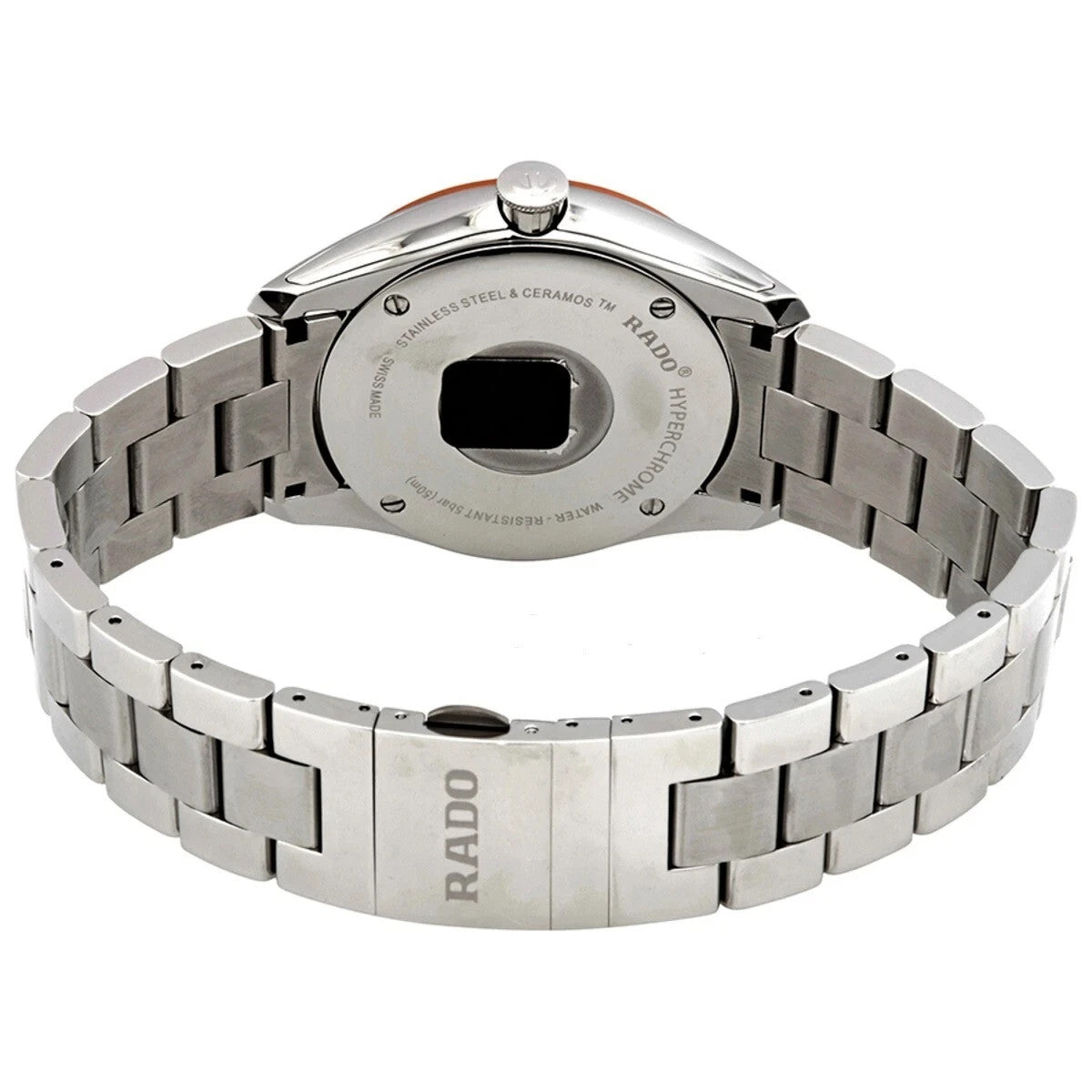 Rado Hyperchrome R32976123 Silver Dial Ceramos Case Women's Watch – view 2
