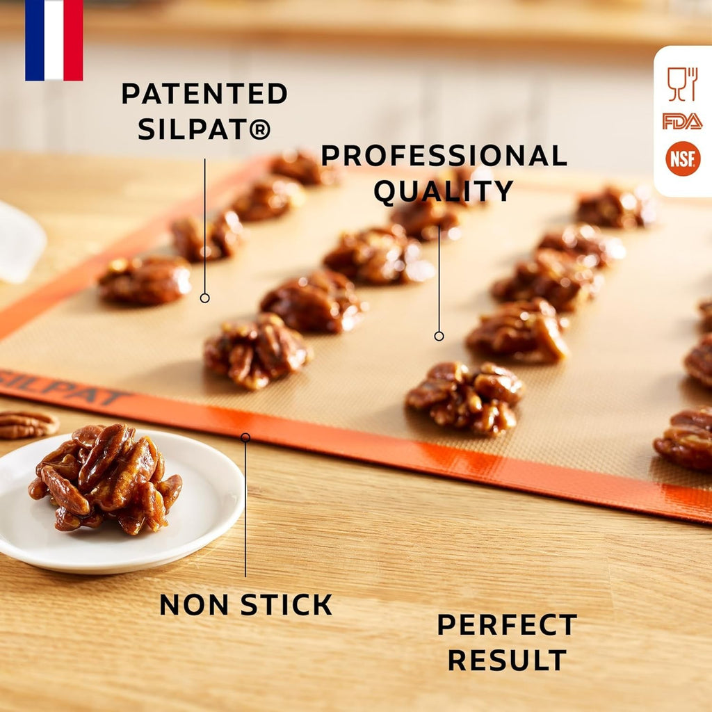 The Original Premium Non-Stick Silicone Baking Mat Full Size 16-1/2" X 24-1/2" – view 2