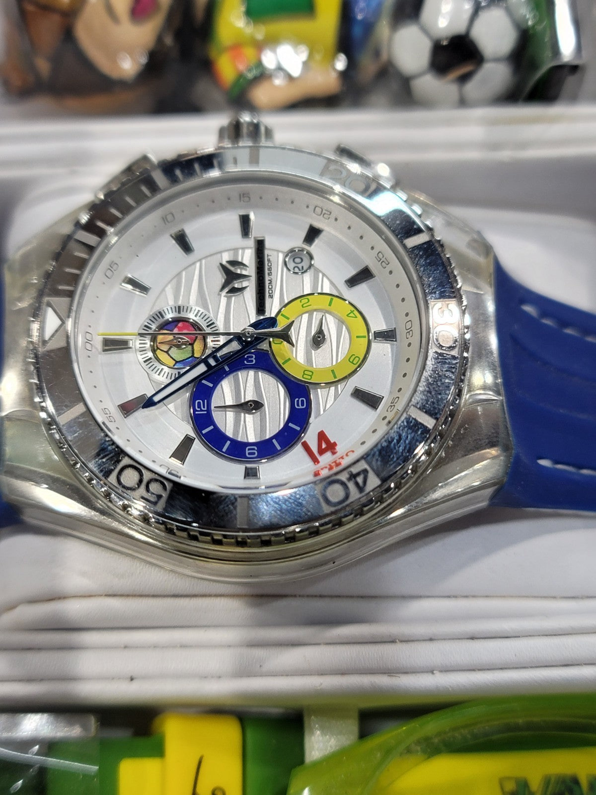 TechnoMarine Cruise Brazil Soccer Chronograph Full Set 114023 – view 5