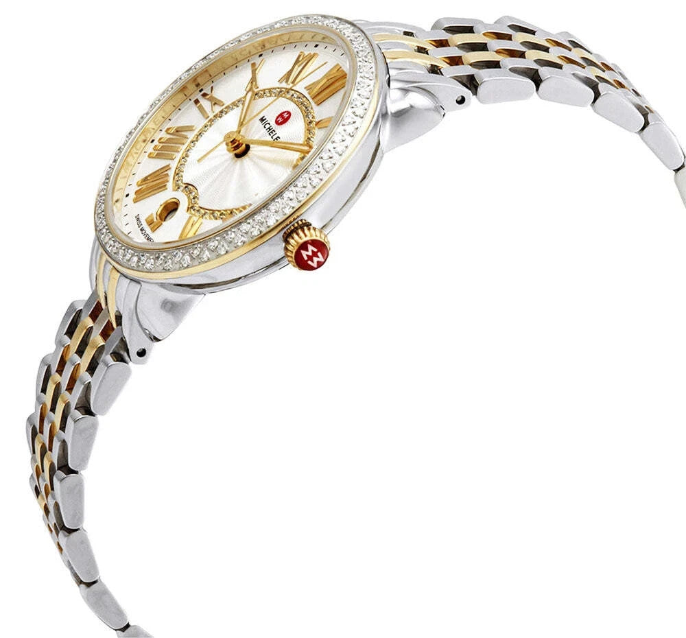 Michele Serein Mid Two-Tone Diamonds Special Edition MWW21B000138 Women's Watch – view 2