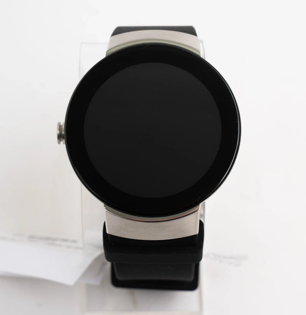 Movado Connect 46.5mm Digital Smartwatch Silver Stainless Steel 3660016 Men's Watch
