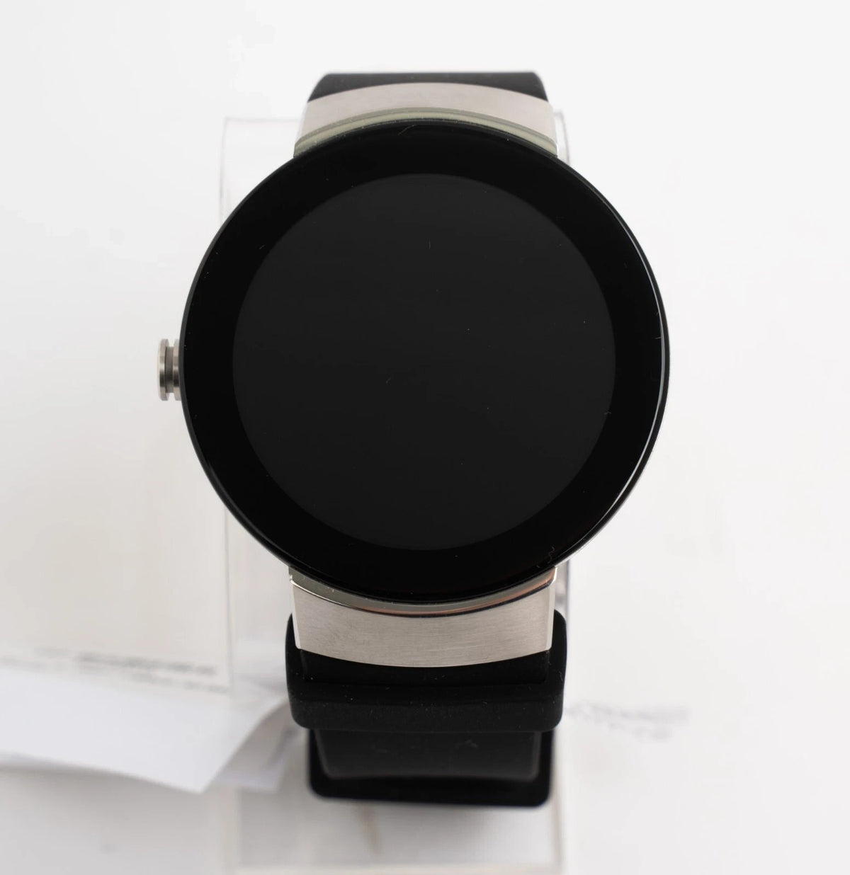 Movado Connect 46.5mm Digital Smartwatch Silver Stainless Steel 3660016 Men's Watch