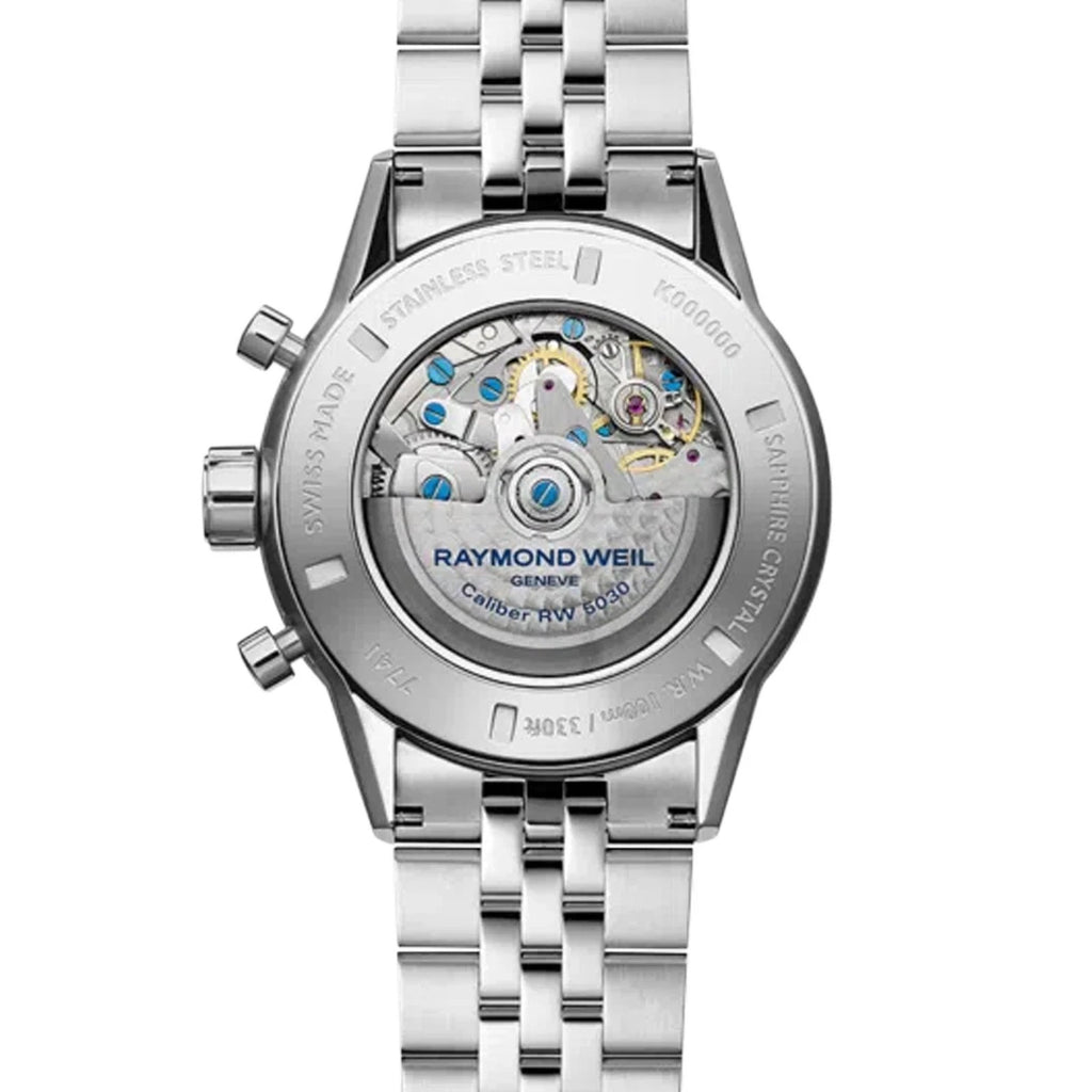 Raymond Weil Silver Chronograph Freelancer 7741-ST1-20021 Men's Watch – view 4